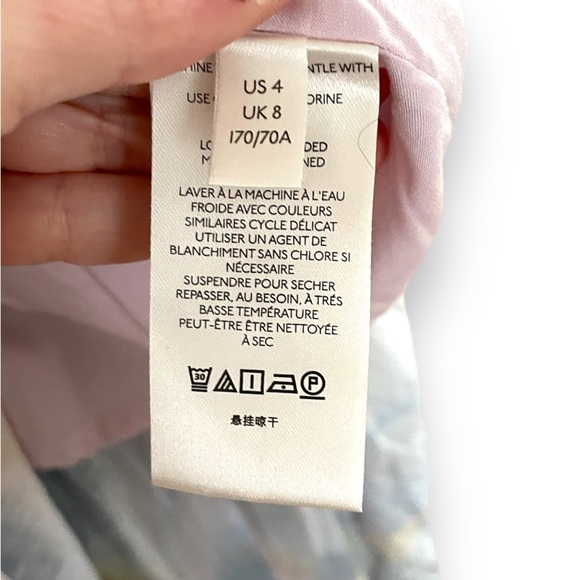 Anthropologie Multi color midi skirt, NWT, size 4 - Picture 7 of 9